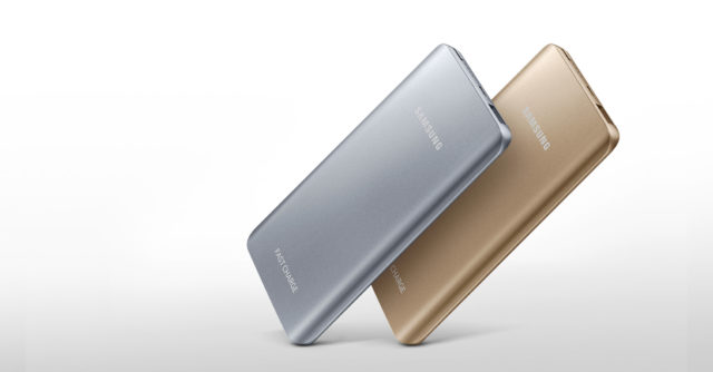 រូបភាព Samsung Fact Charge (Power Bank)។ ដកស្រង់ចេញពីវែបសាយ Samsung